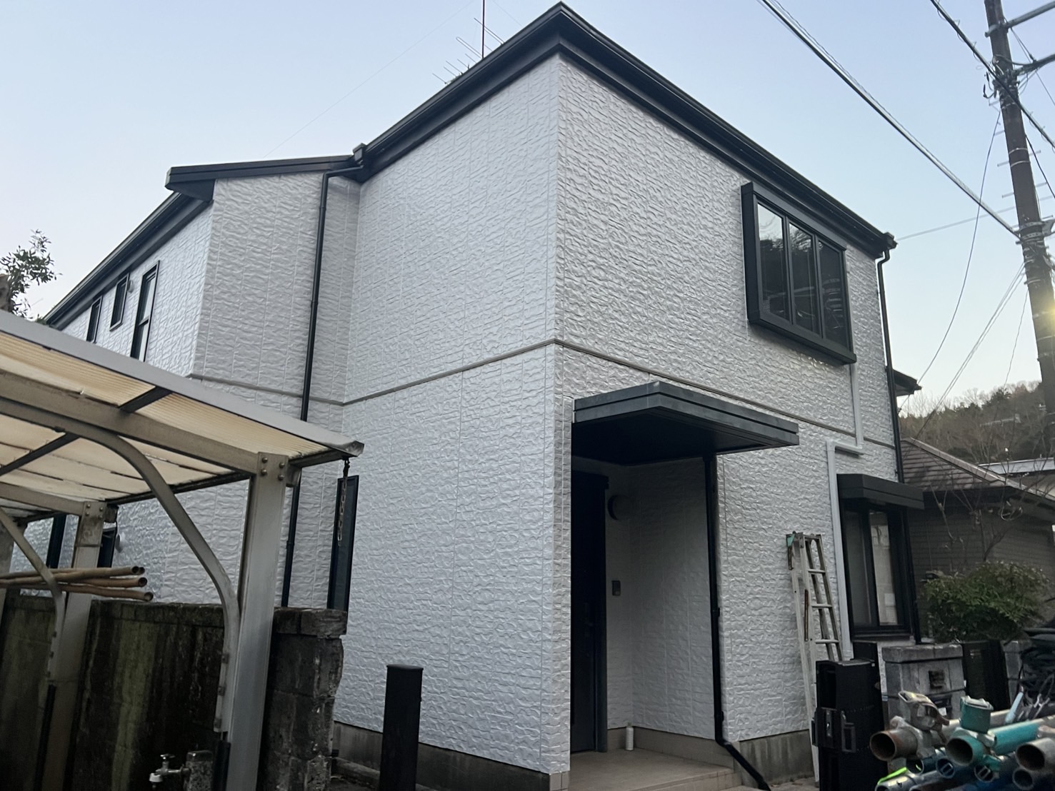 秦野市今中様邸　目地打ち替え・外壁防水塗装工事