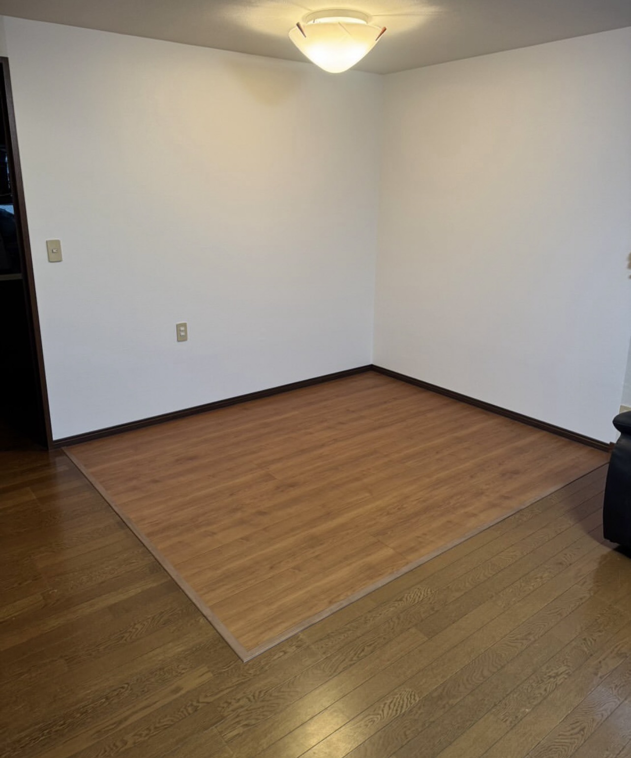 角屋様邸   畳台撤去・フローリング及びクロス新設工事