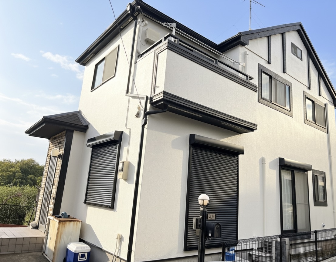 三橋様邸　外壁防水塗装・基礎補修工事